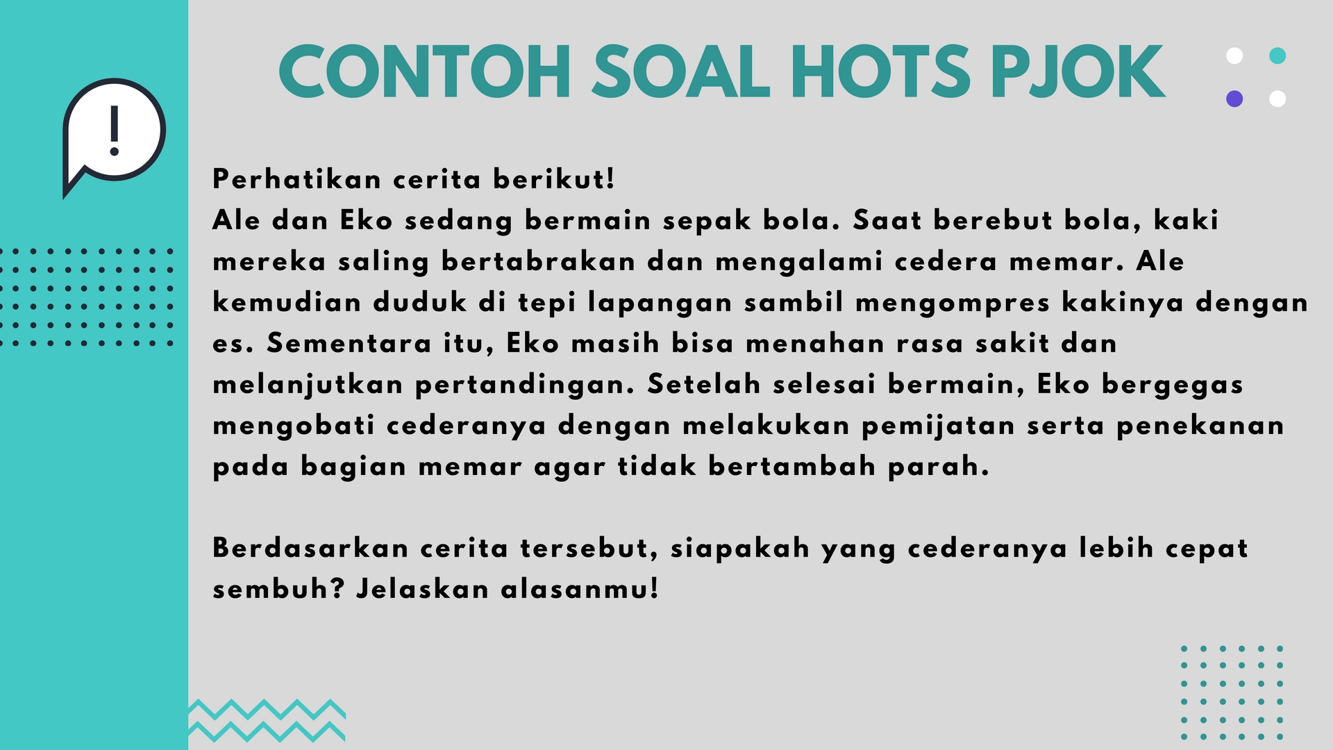 Contoh Soal Hots Penjas Orkes Pelajari 5 Contoh Soal Sbmptn Bahasa Indonesia Tkpa Untuk Sbmptn 40 Pilihan Contoh Soal Hots Sd Kelas 1